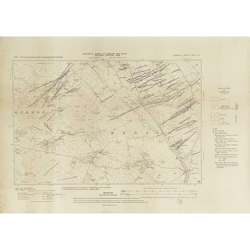 199 - Cornwall. Geological Maps. 1:100 Holman Test Mine, Troon (partial), for UKAEA; 1:500 Holman Test Min... 