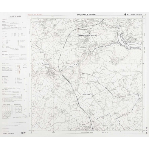 200 - St Day United Mines and Gwennap, A serious collection of surveys and plans. Collection titled 'Minin... 