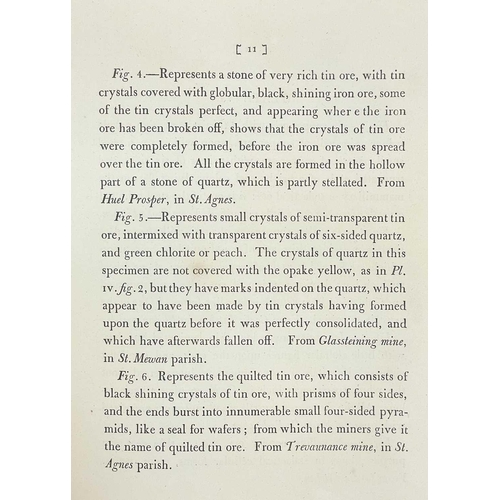 201 - RASHLEIGH, Philip. 'Specimens of British Minerals, Selected from The Cabinet of......With General De... 