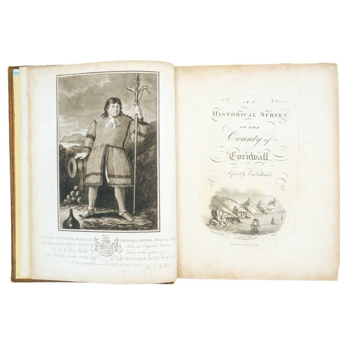 21 - GILBERT, C. S. 'An Historical Survey of the County of Cornwall: To Which is Added, A Complete Herald... 