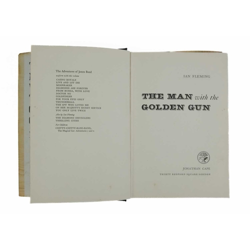 211 - FLEMING, Ian 'The Man with the Golden Gun,' First edition with second state cloth (missing the gilt ... 