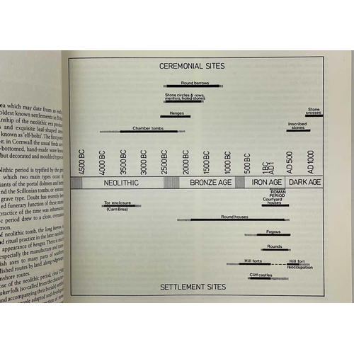 217 - Two Titles Ancient Sites of Cornwall Craig Weatherhill, 'Cornovia, Ancient Sites of Cornwall & Scill... 