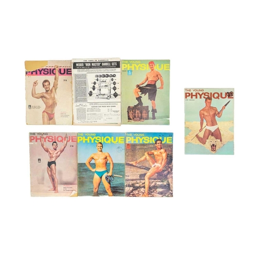 221 - (Homo erotica) The Young Physique Seven copies Vol 3. No, 6b, February 1962; Vol 3. No 3, August 196... 