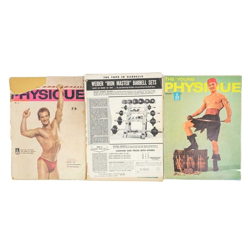 221 - (Homo erotica) The Young Physique Seven copies Vol 3. No, 6b, February 1962; Vol 3. No 3, August 196... 