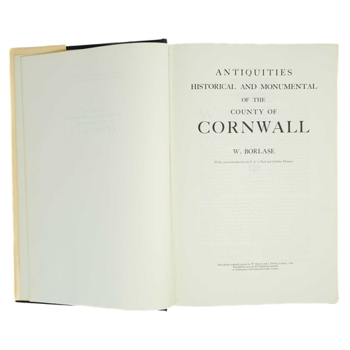 225 - BOLASE. William 'Antiquities Historical and Monumental of the County of Cornwall,' Facsimile, origin... 