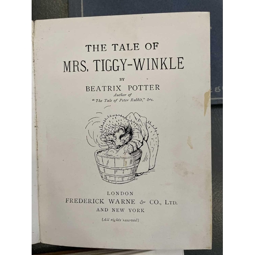 226 - POTTER, Beatrix. Seven works 'The Pie and The Patty-Pan,' first edition, first printing with date on... 