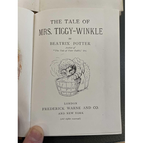 226 - POTTER, Beatrix. Seven works 'The Pie and The Patty-Pan,' first edition, first printing with date on... 