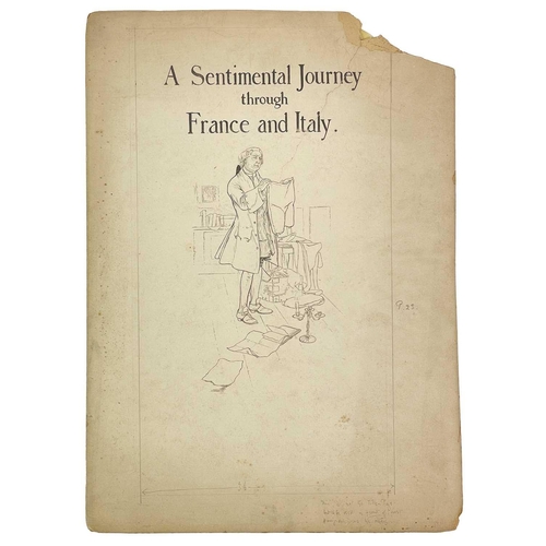 245 - Thomas Heath ROBINSON (1869–1954) Ten ink illustrations for 'A Sentimental Journey' by Laurence Ster... 