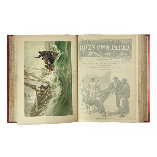 251 - 'The Boy's Own Annual, 1898' A very good original cloth with gilt tooled titled and embossed decorat... 