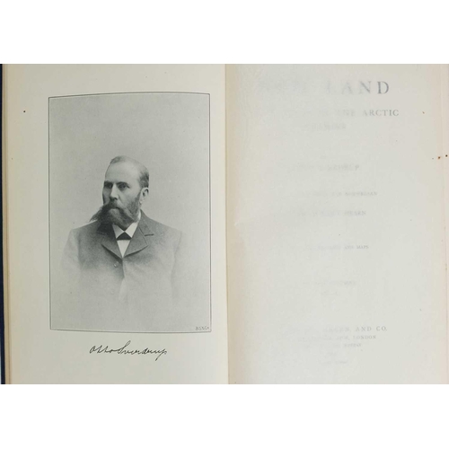 262 - SVERDRUP, Otto 'New Land. Four Years in the Arctic Regions,' Two volumes, first English edition, ori... 