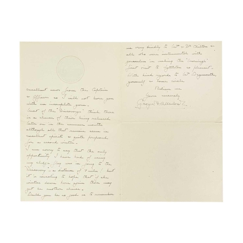 270 - The Antarctic Letters, written from the British Antarctic expedition of 1901-1904 George Francis Art... 