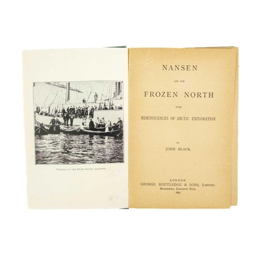 281 - (Arctic exploration) Fridjof Nansen Five works. 'Nansen Hunting and Adventure in the Arctic,' first ... 