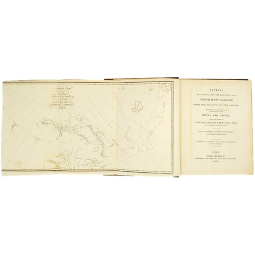 282 - (Arctic exploration) PARRY, William Edward. 'Journal of a Voyage for the Discovery of the NW Passage... 