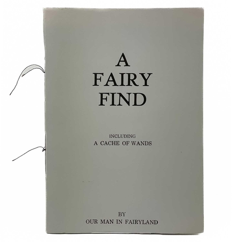 295 - Andrew Lanyon. Andrew Lanyon. 'A Fairy Find'. Signed. Portobello Books, 2006; with the card limp bac... 