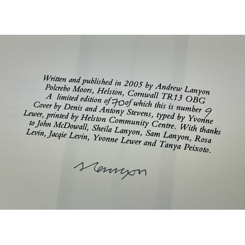 295 - Andrew Lanyon. Andrew Lanyon. 'A Fairy Find'. Signed. Portobello Books, 2006; with the card limp bac... 