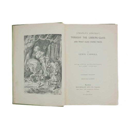 298 - CARROLL, Lewis. 'Alice's Adventures in Wonderland,' Illustrated by John Tenniel, Macmillan & Co., Pe... 