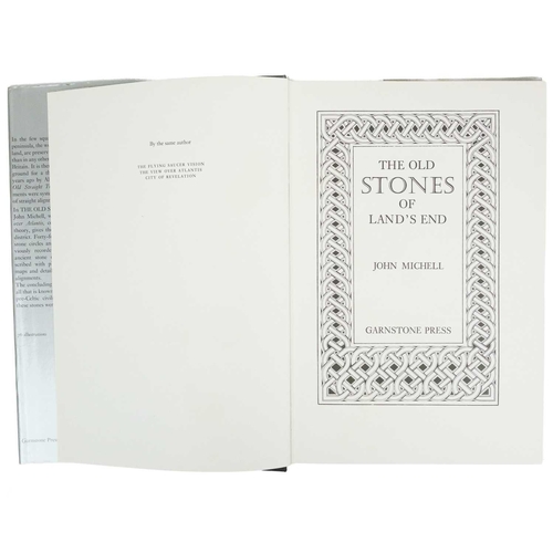 3 - MICHELL, John 'The Old Stones of Land's End,' First edition, unclipped dj, with 76 illustrations, Ga... 