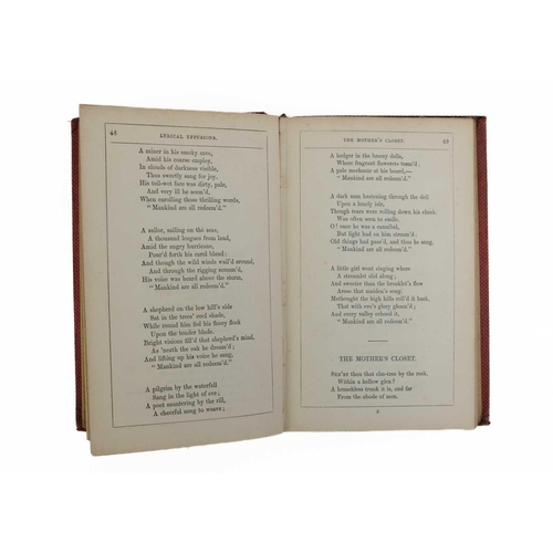 30 - (Poetry) HARRIS, John. Two works. 'The Land’s End, Kynance Cove, and Other Poems,' first edition, wi... 