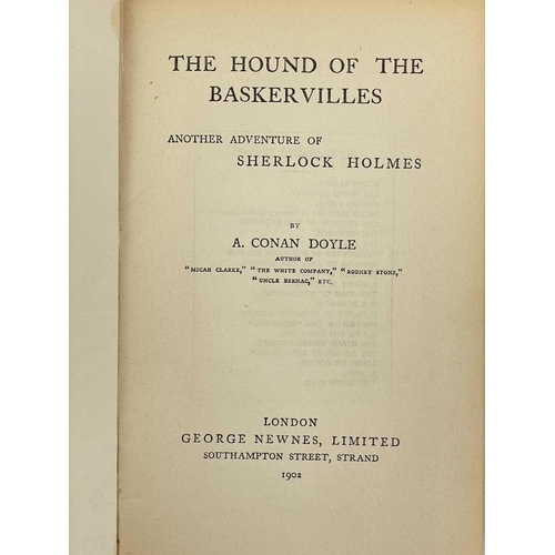 300 - DOYLE, Arthur Conan. 'The Hound of the Baskervilles. Another Adventure of Sherlock Holmes First edit... 