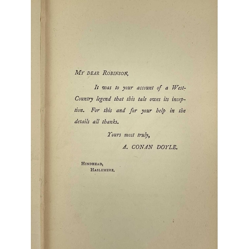 300 - DOYLE, Arthur Conan. 'The Hound of the Baskervilles. Another Adventure of Sherlock Holmes First edit... 