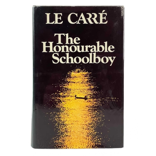 302 - (Signed and inscribed) LE CARRE, John  'The Honourable Schoolboy' Signed by the author on the dedica... 