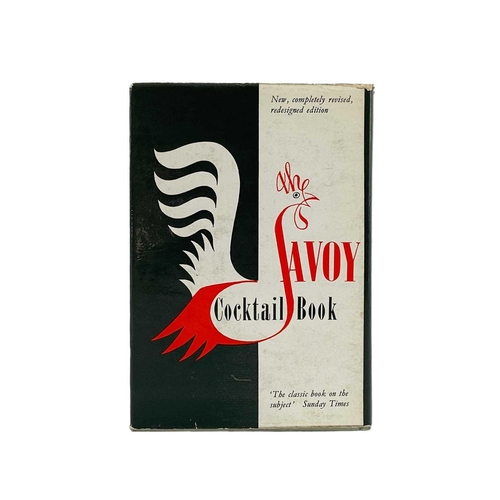 305 - CRADDOCK, Harry. 'The Savoy Cocktail Book,' New, completely revised, redesigned edition sixth printi... 