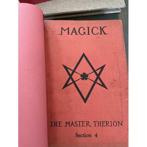 316 - Master Therion (Aleister Crowley) 'Magick: In Theory and Practice (being part III of Book 4) Section... 