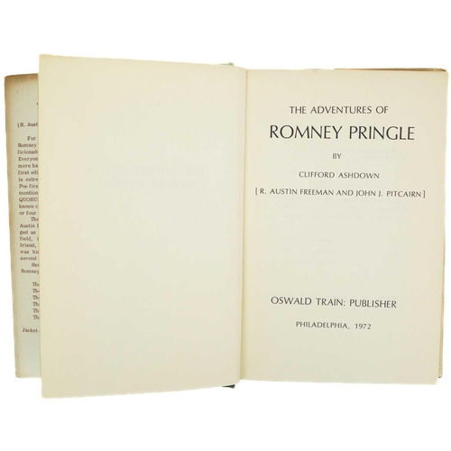 318 - ASHDOWN, Clifford (pseud. R. Austin Freeman and John J. Pitcairn) 'The Adventures of Romney Pringle,... 