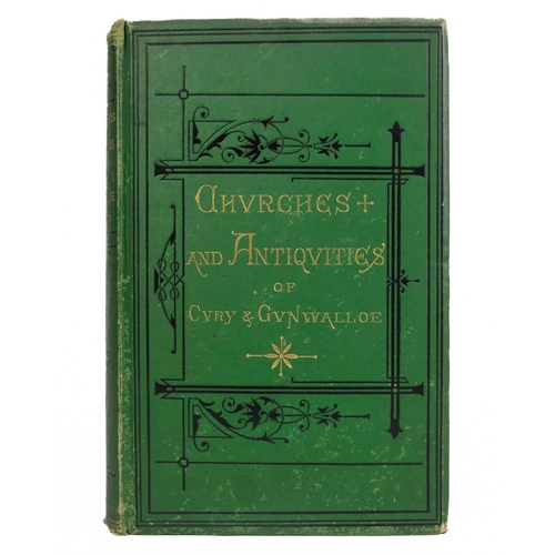 32 - Cornish history Six good works. H. Spencer Toy. 'The History of Helston,' first edition, light stain... 