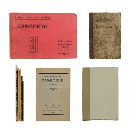 33 - (Camborne) Five scarce works. J. Sims Carah. 'The Parish of Camborne. Some Note on its History, its ... 