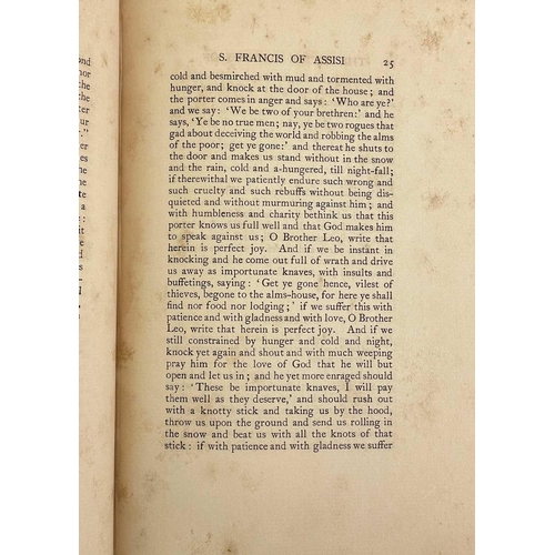 337 - Five illustrated works. T. W. Arnold (trans). 'The Little Flowers of St Francis of Assisi,' original... 