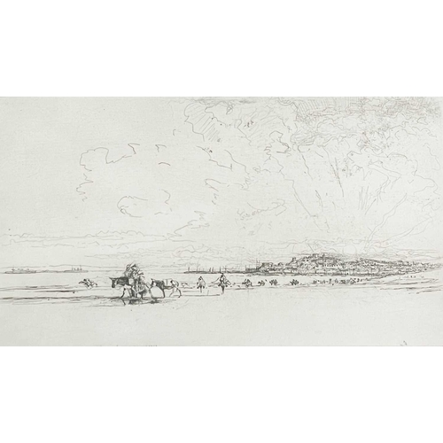 340 - James MCBEY (1883-1959) Tangier, 1913 Etching Signed and titled in plate and pencil signed to margin... 