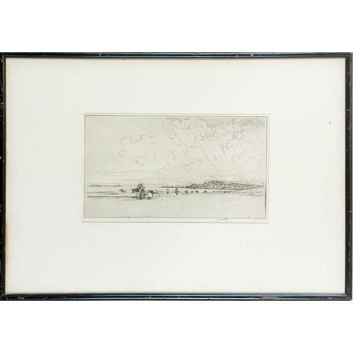 340 - James MCBEY (1883-1959) Tangier, 1913 Etching Signed and titled in plate and pencil signed to margin... 