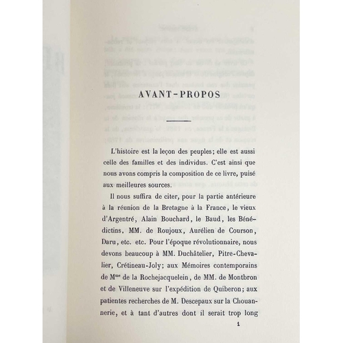 344 - Five French language titles on the history of Bretagne Albert Poulain, 'Sorcellerie Revenants et Cro... 