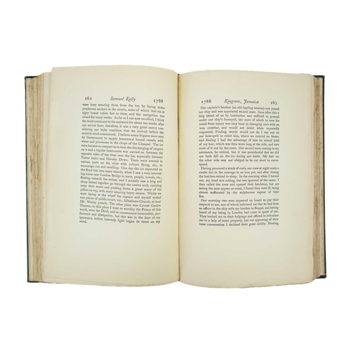 354 - GARSTIN, Crosbie (editor) Samuel Kelly: an Eighteenth Century Seaman (Falmouth Edition) 'Whose Days ... 