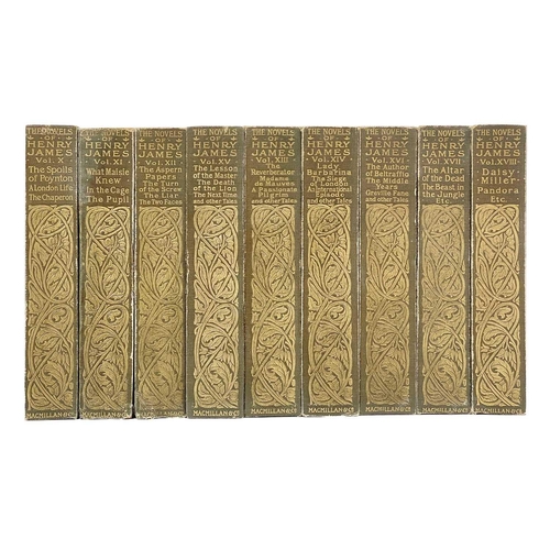 361 - H James 'The Novels and Tales of Henry James' 1908/09, New York Edition, complete in twenty four vol... 