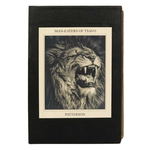 364 - JH Patterson 'Man-Eaters of Tsavo and other East African Adventures' Illustrated slipcase and illust... 