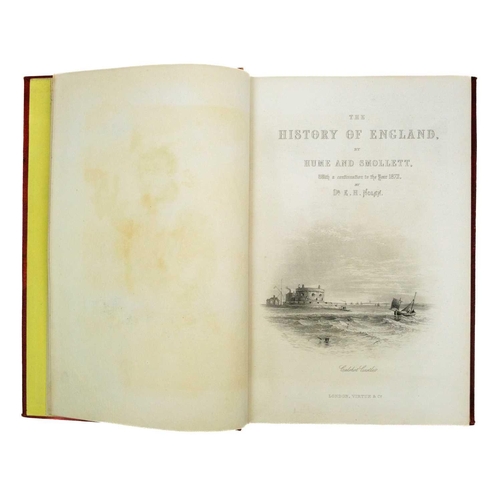 378 - (Virtue & Co Publishers) Hume and Smollett 'The History of England with a continuation to the presen... 