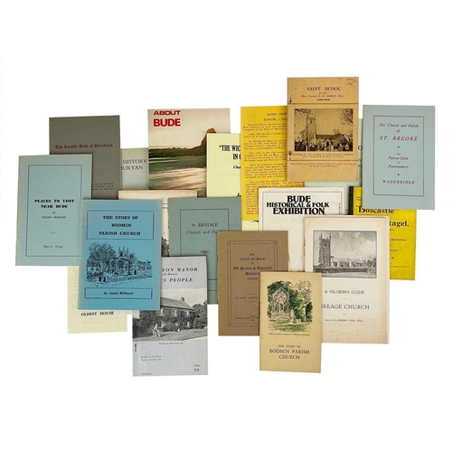 39 - (Bude, Breage, Blisland, Boscastle, St Buryan &c. &c.) Booklets and ephemera Frederick Izant. 'Bosca... 