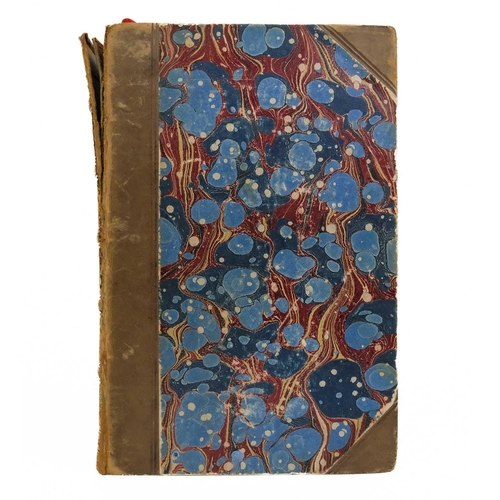 391 - RUSKIN, John. 'The Stones of Venice,' Three volumes bound in one, half polished calf with marbled bo... 