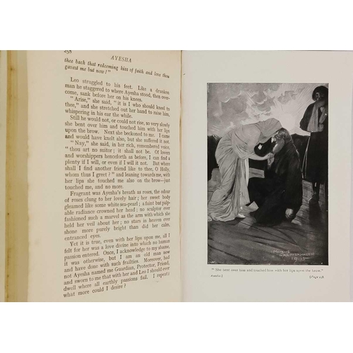 395 - HAGGARD, H. Rider. 'Ayesha. The Return of She,' First edition, original cloth with gilt decorations,... 