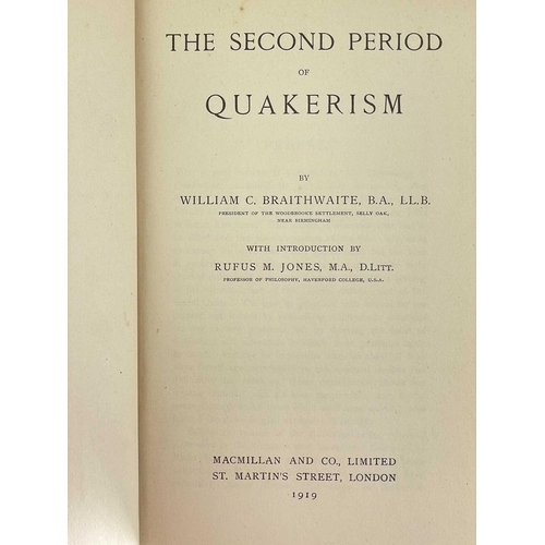 398 - Quakerism Seven works. John Camden Hotten (ed). 'the Original Lists of Persons of Quality;.....Who W... 