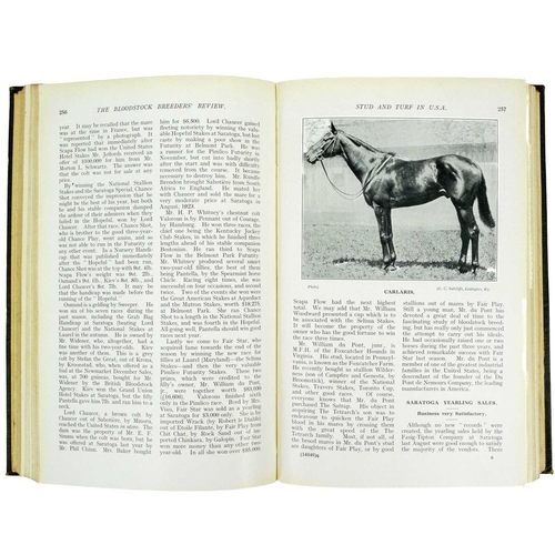 402 - (Horsemanship and racing) Six works William Scarth Dixon. 'The Influence of Racing and the Thoroughb... 