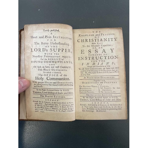 404 - WILSON, Thomas, Lord Bishop of Sodor and Man, 1663-1755 The Knowledge and Practice of Christianity M... 