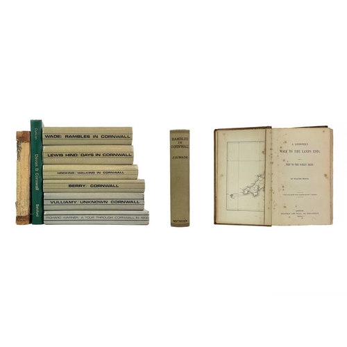 41 - Richard Warner 'A Tour Through Cornwall, in the Autumn of 1808,' Later uniform library dj taped to o... 