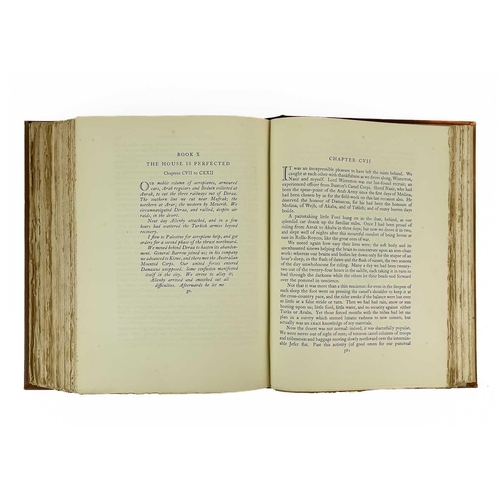 412 - LAWRENCE. T. E. 'Seven Pillars of Wisdom,' First trade edition, original cloth with some markings, f... 