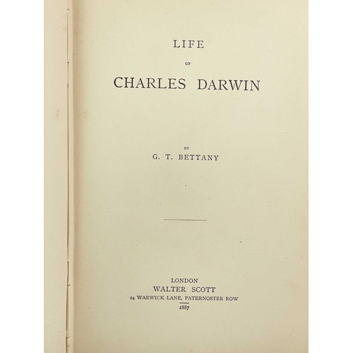 420 - Seven titles about Charles Darwin 'The Life and Letters of Charles Darwin', edited by Frances Darwin... 