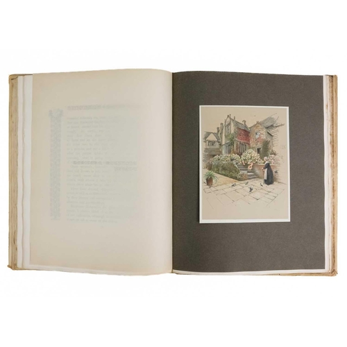 425 - (Signed) ALDIN, Cecil. 'Old Manor Houses,' Number 348 of 380 copies signed by the author, with his o... 