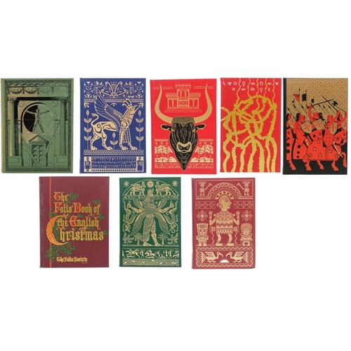 437 - FOLIO SOCIETY Eleven Titles 'Empires Of The Ancient Near East' four book set, 'Empires Of Early Lati... 