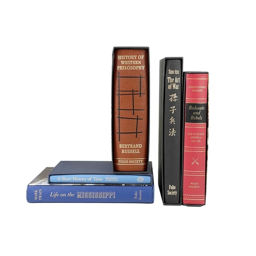 438 - FOLIO SOCIETY Fifteen Titles Three 'Charles Darwin' titles, 'Tales From Shakespeare', 'History Of We... 